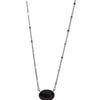 Island Necklace - Gunmetal Black