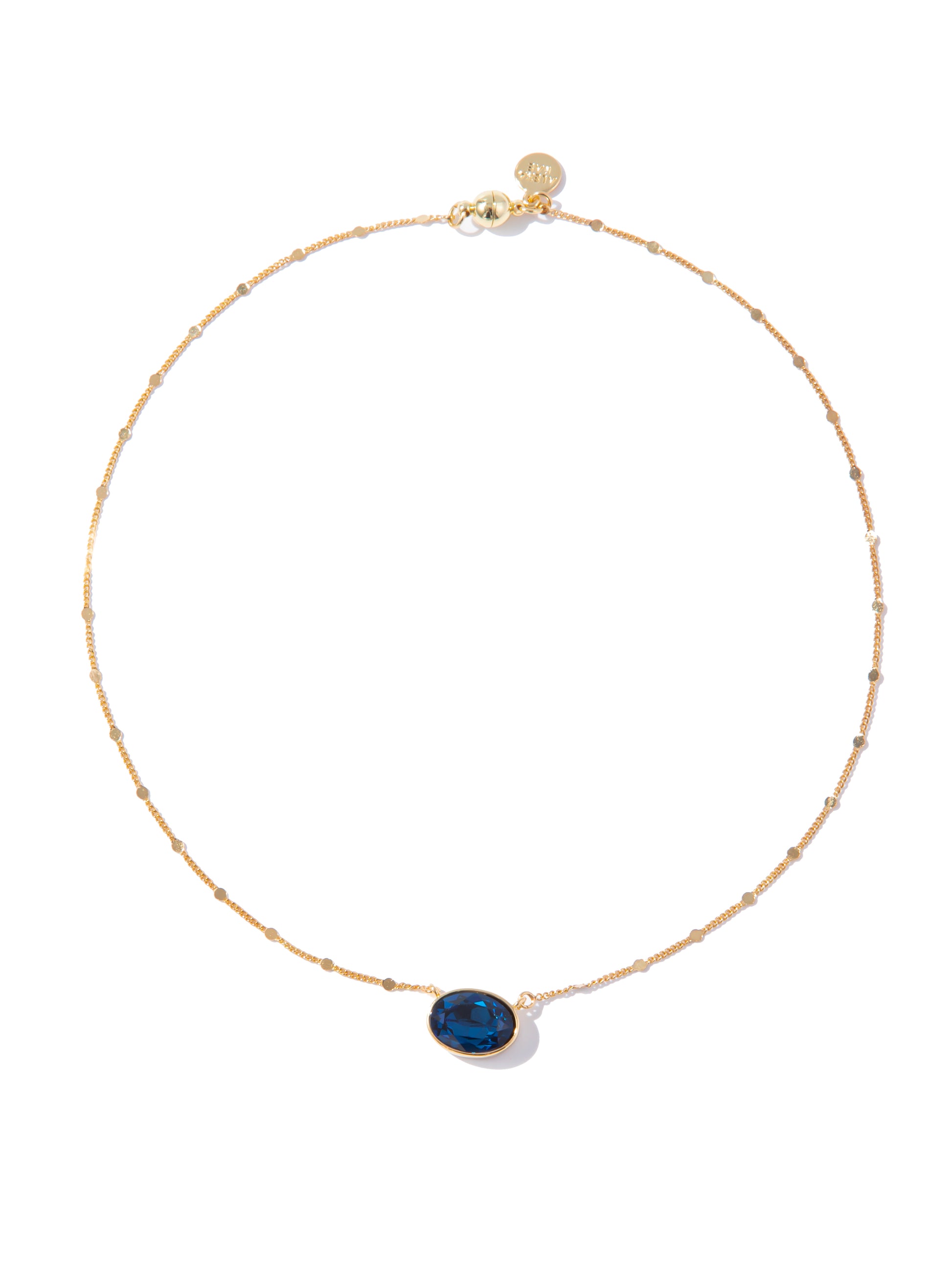 Island Necklace - Dark Navy