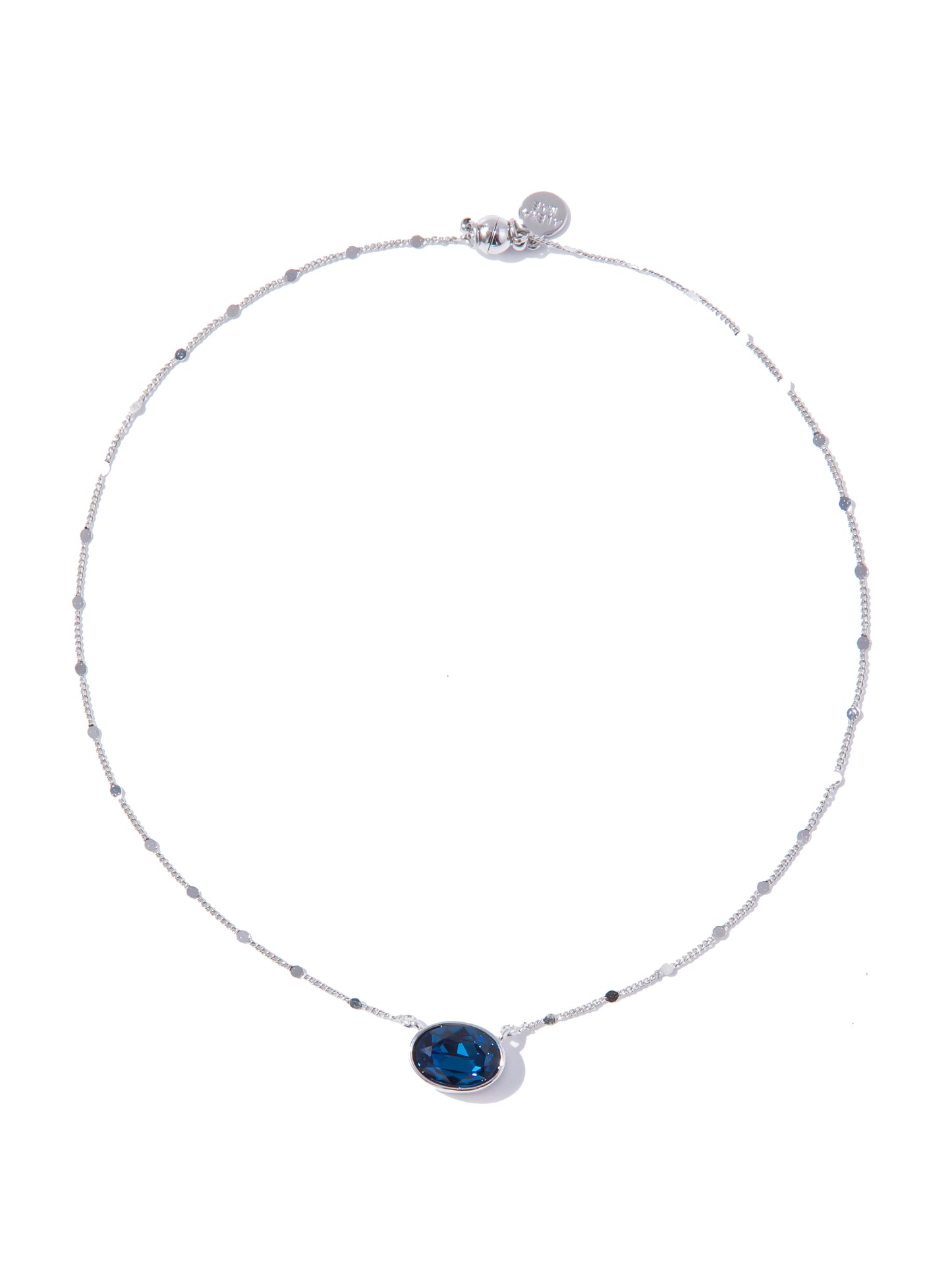 Island Necklace - Dark Navy