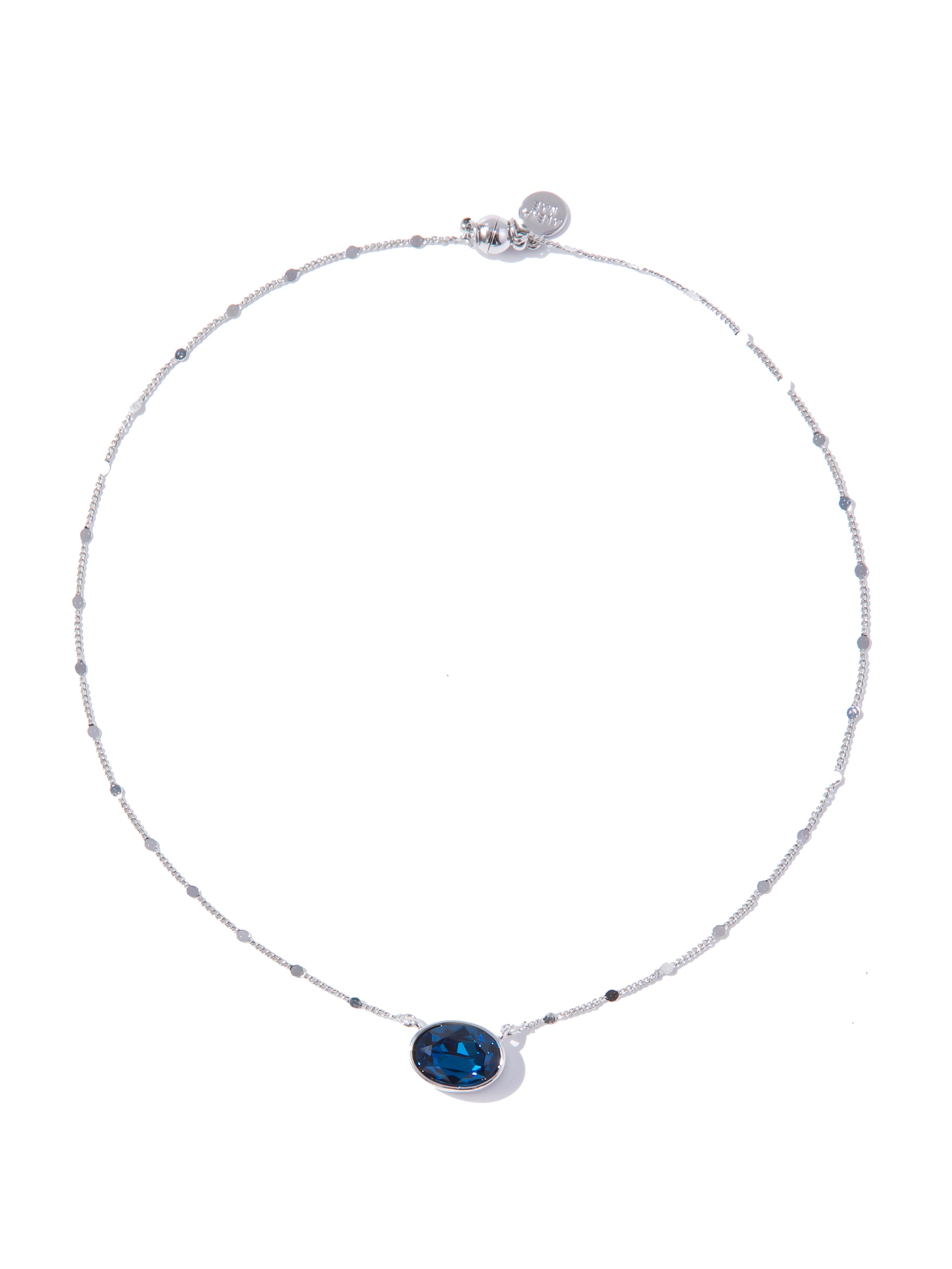 Island Necklace - Dark Navy
