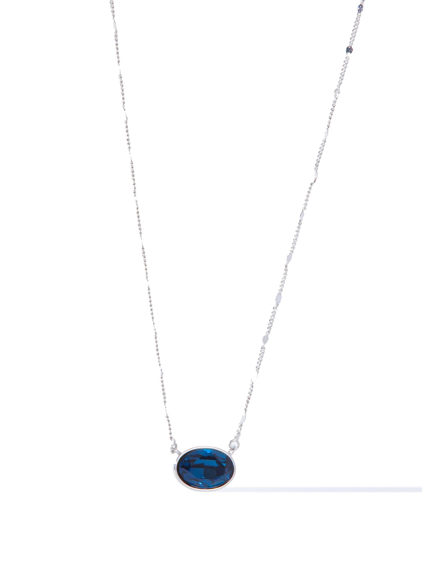 Island Necklace - Dark Navy