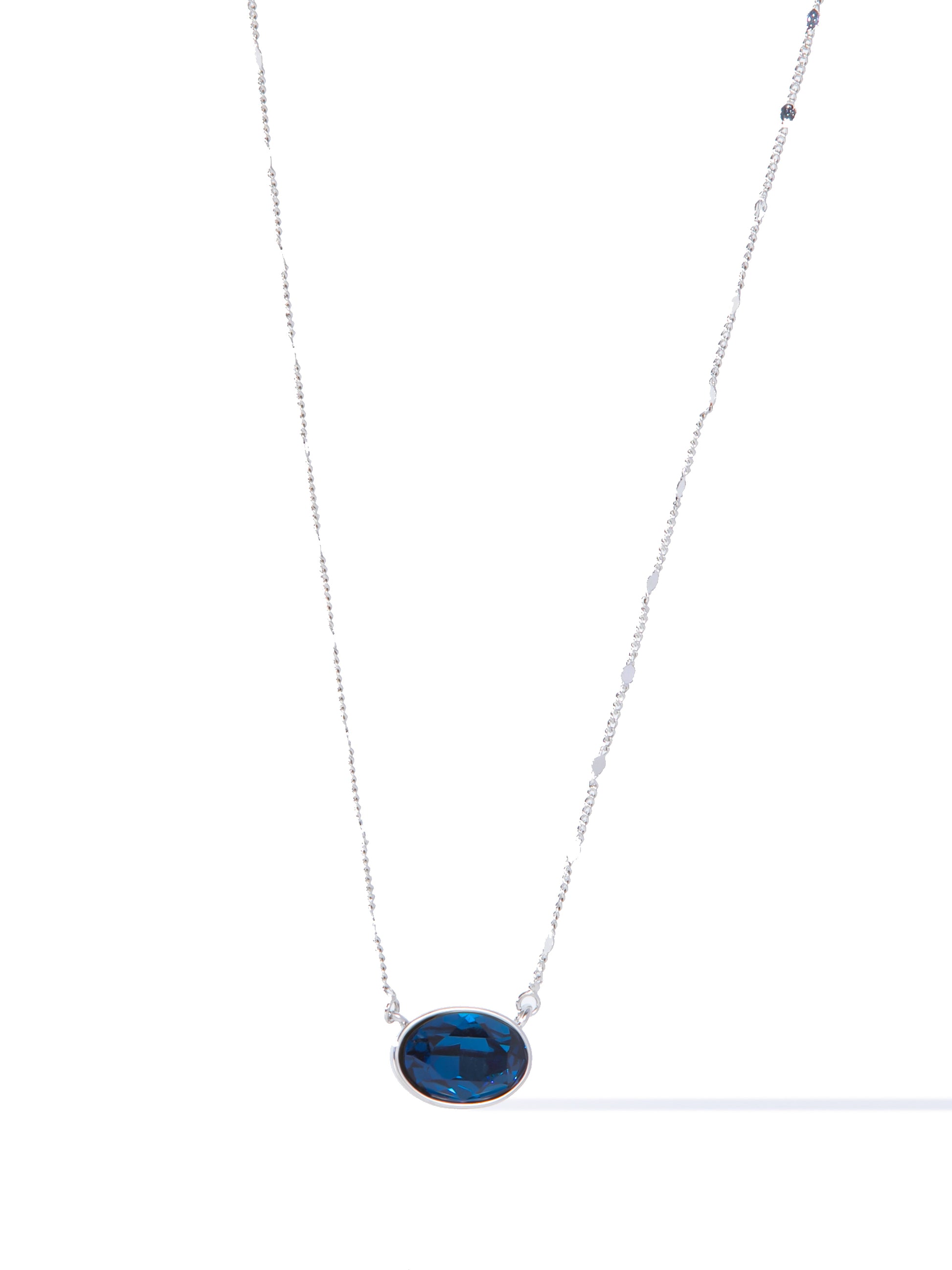 Island Necklace - Dark Navy