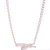 It's A Wrap Necklace - Metallic Coconut