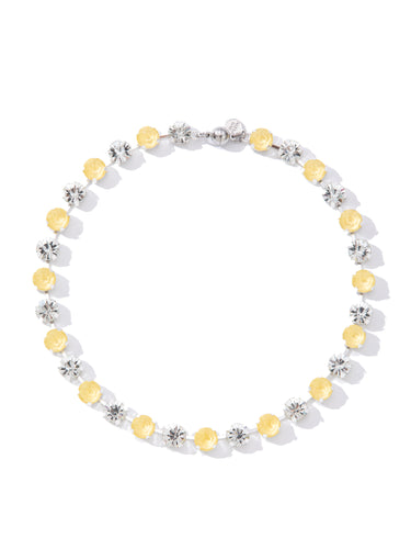 Forever And Ever Necklace - Liquid Metallic Pearl White Pearl Drop