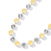 Forever And Ever Necklace - Liquid Metallic Pearl White Pearl Drop