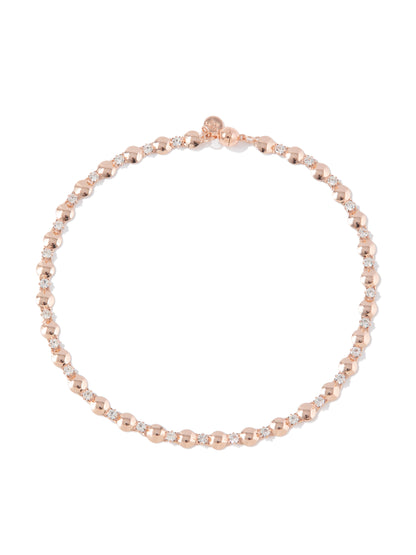 Italian Dream Necklace - Toffee Rose