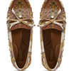 Midge Plaid Flats - Brown Plaid