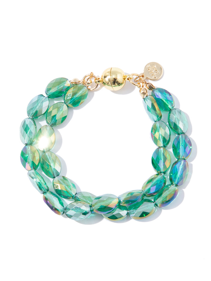 Jade Bracelet - Prism Emerald