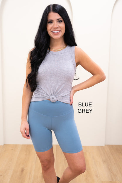 Getting To The Finish Line Biker Shorts - 7 Colors!
