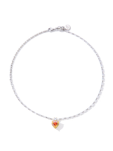 Jewel Kiss Necklace - Sunset