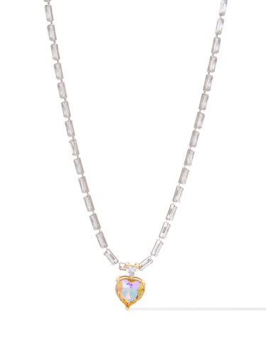 Jewel Kiss Necklace - Sunset