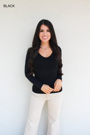 Like A Glove Long Sleeved Top - 8 Colors!