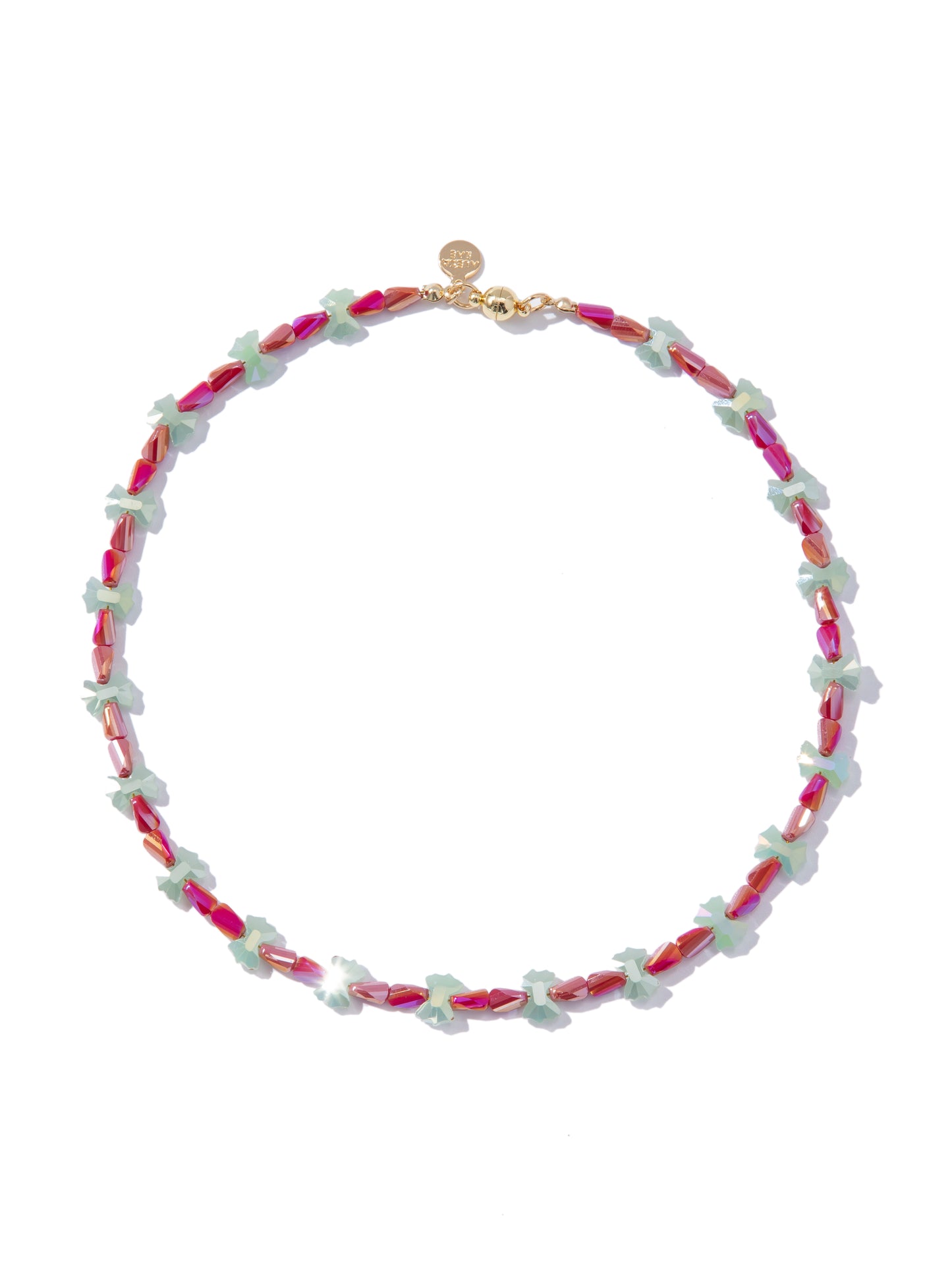 Jingle Bells Necklace - Mistletoe