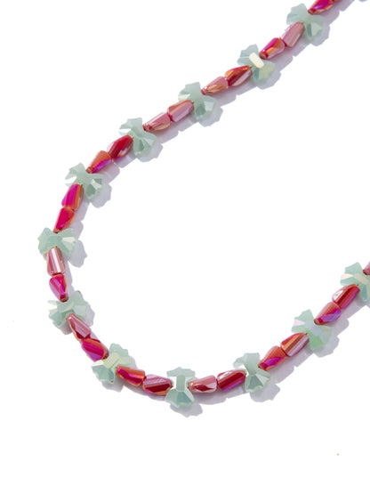 Jingle Bells Necklace - Mistletoe