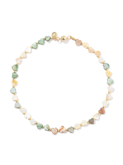 Jungle Love Necklace - Jade Mist