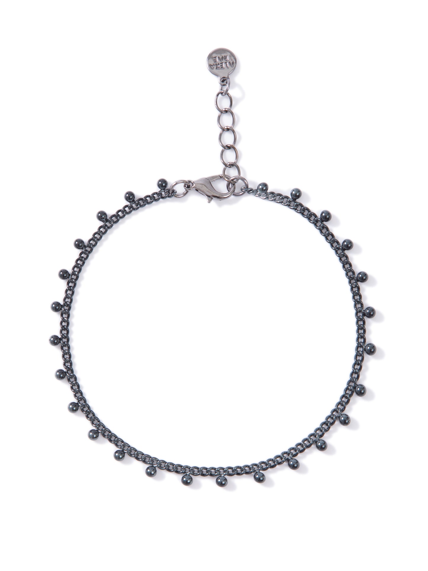 Just As I Am Anklet - Metallic Milky Way