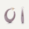 Just A Girl Earrings - Shimmer Lavender Mist