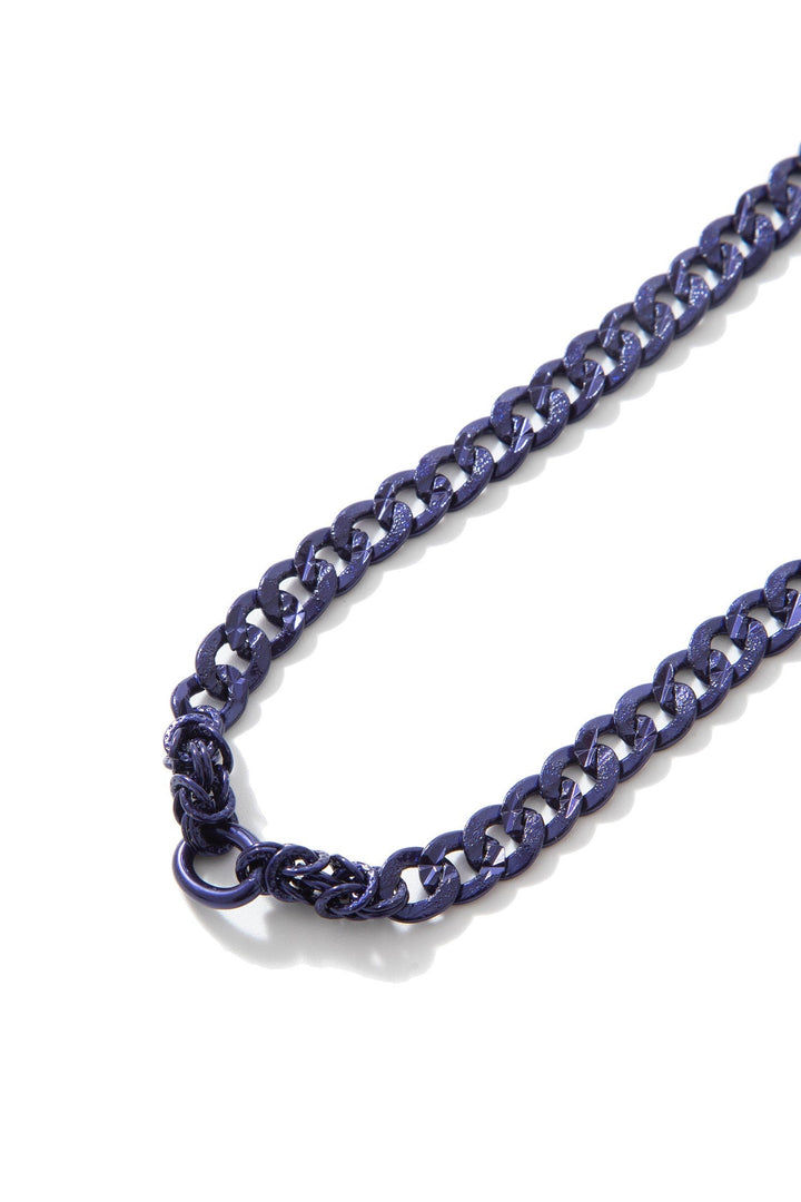 Ride The Wind Necklace - Liquid Metallic Midnight