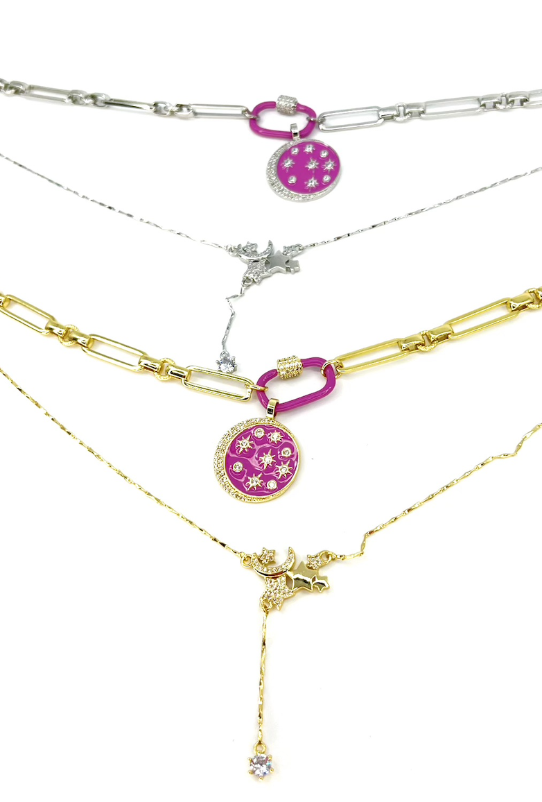 Moon Walk Necklace - 2 More Colors!