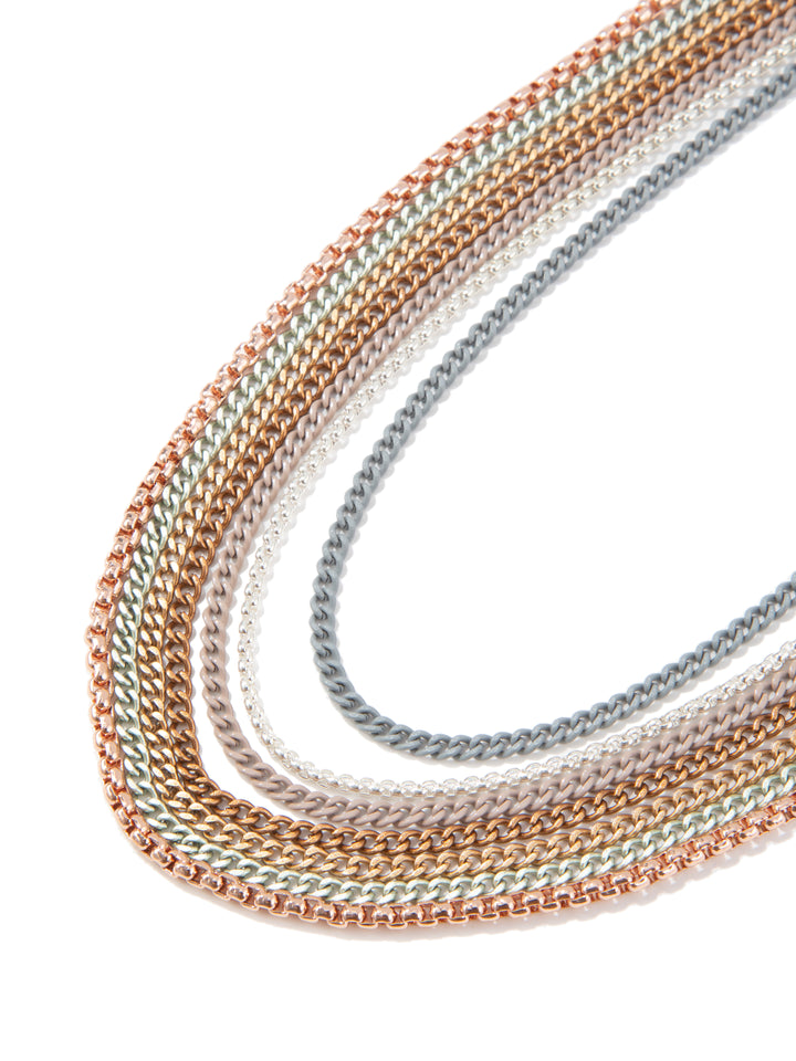 Kalila Multi Layered Necklace - Horizon Multi