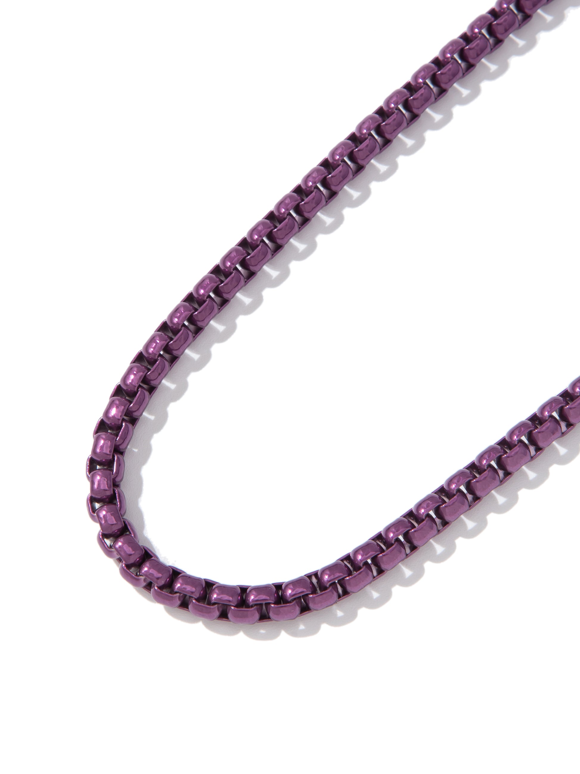 Katerina Necklace - Metallic Velvet Orchid