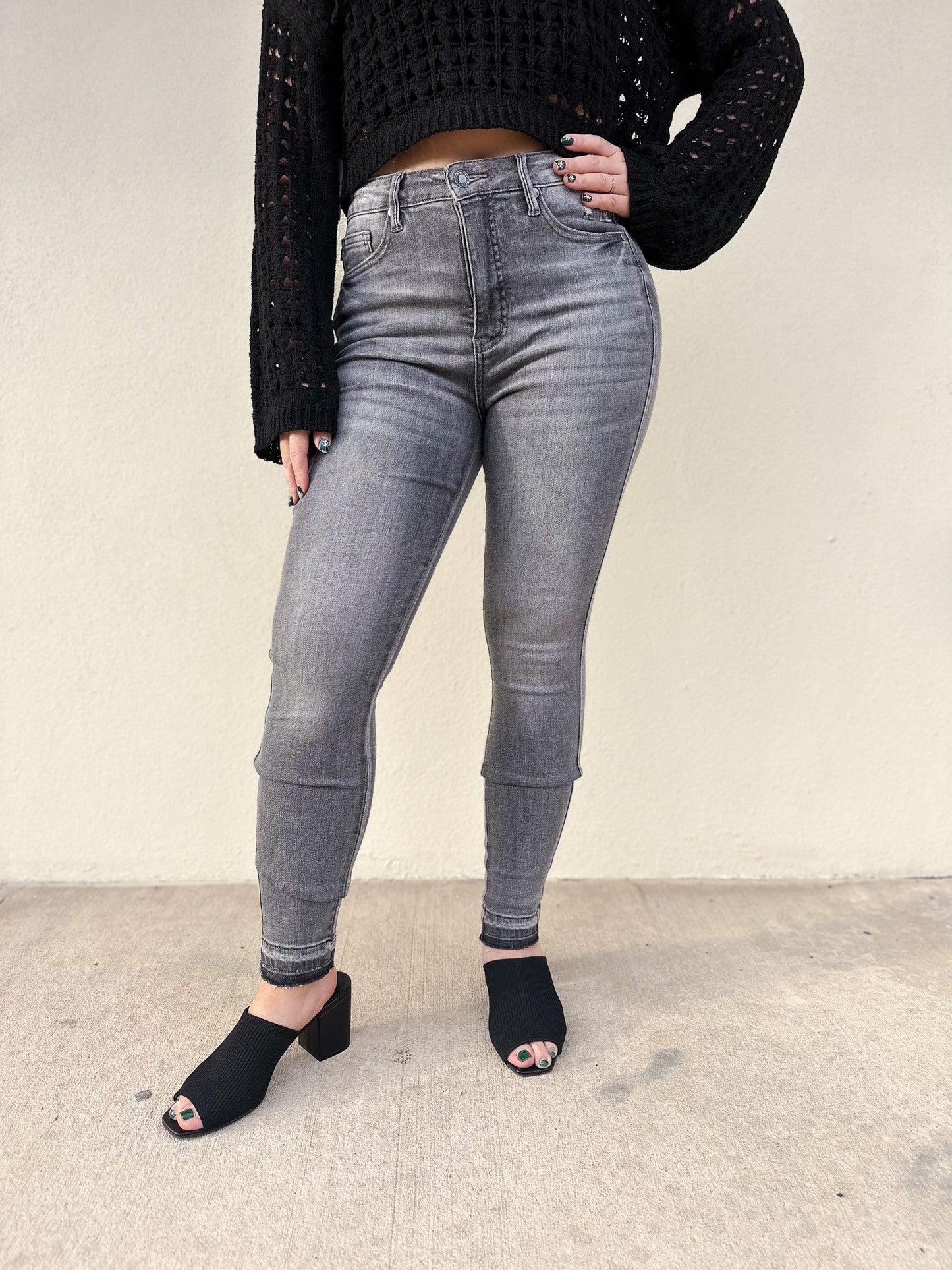 Judy Blue Under The Boardwalk High Rise Tummy Control Skinny Jeans