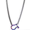 Kim Necklace - Gunmetal Mystic