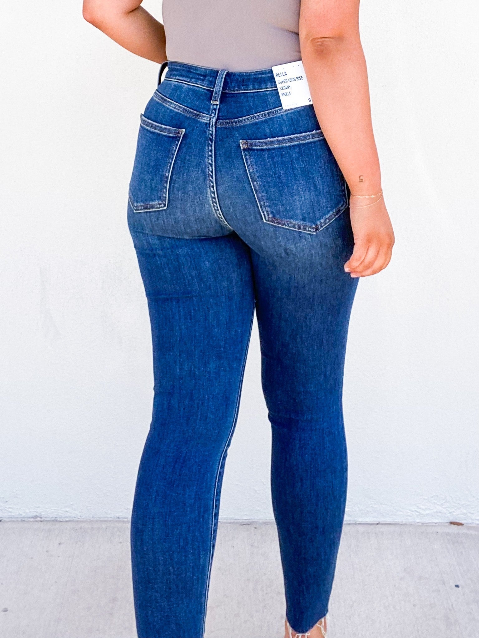 Eunina Super High Rise Mistress Skinny Jeans