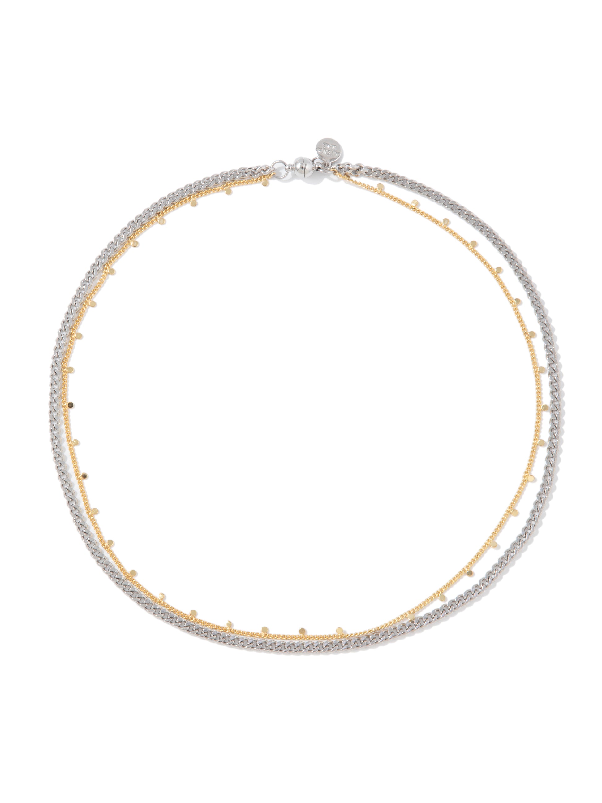 Kyran Necklace Long - Gold Silver