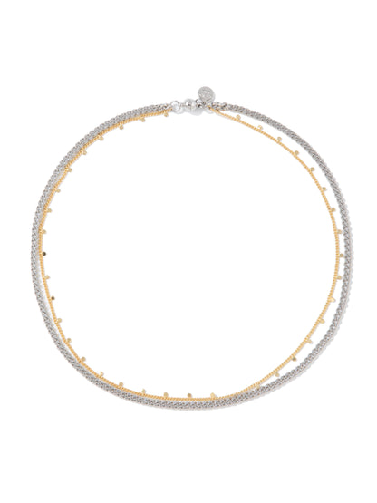 Kyran Necklace Long - Gold Silver