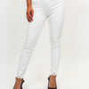 Judy Blue The Bee's Knees High Wast White Skinny Jeans