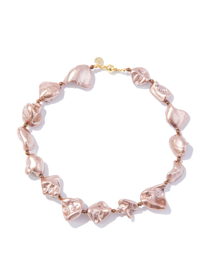 La Perla Necklace - Linen