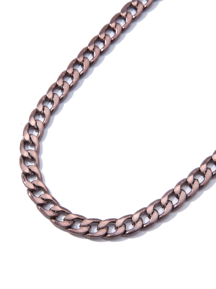 Lala Necklace - Metallic Truffle