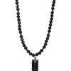 Laurel Necklace - Black Gunmetal
