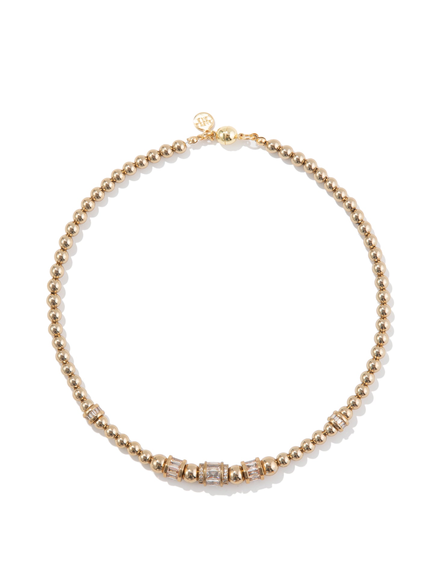 Let You Love Me Necklace - Metallic Linen
