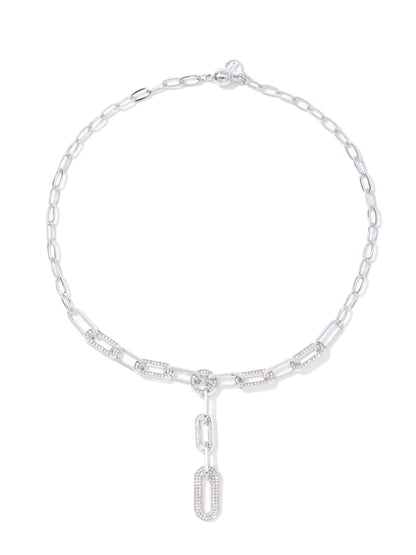 Let's Dance Necklace - Silver
