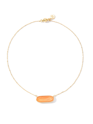 Lightbar Necklace - Neon Coral