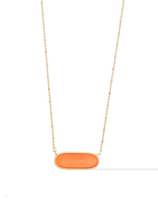 Lightbar Necklace - Neon Coral