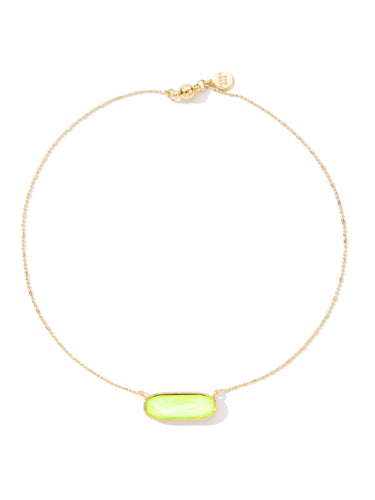 Lightbar Necklace - Neon Yellow