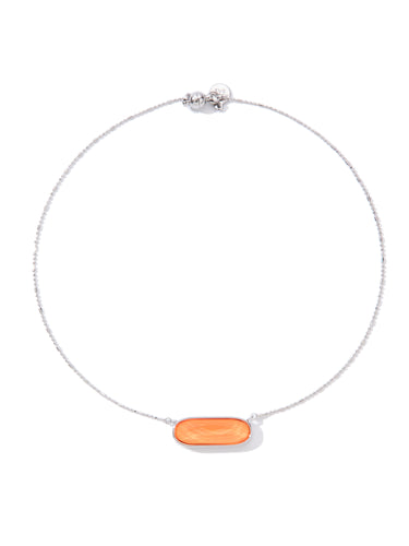 Lightbar Necklace - Neon Coral