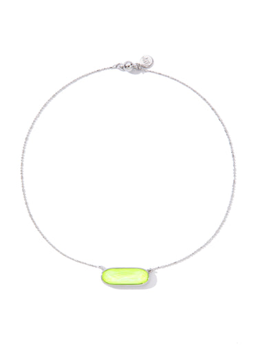 Lightbar Necklace - Neon Yellow
