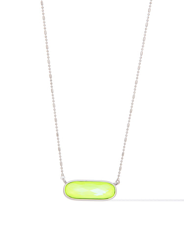 Lightbar Necklace - Neon Yellow