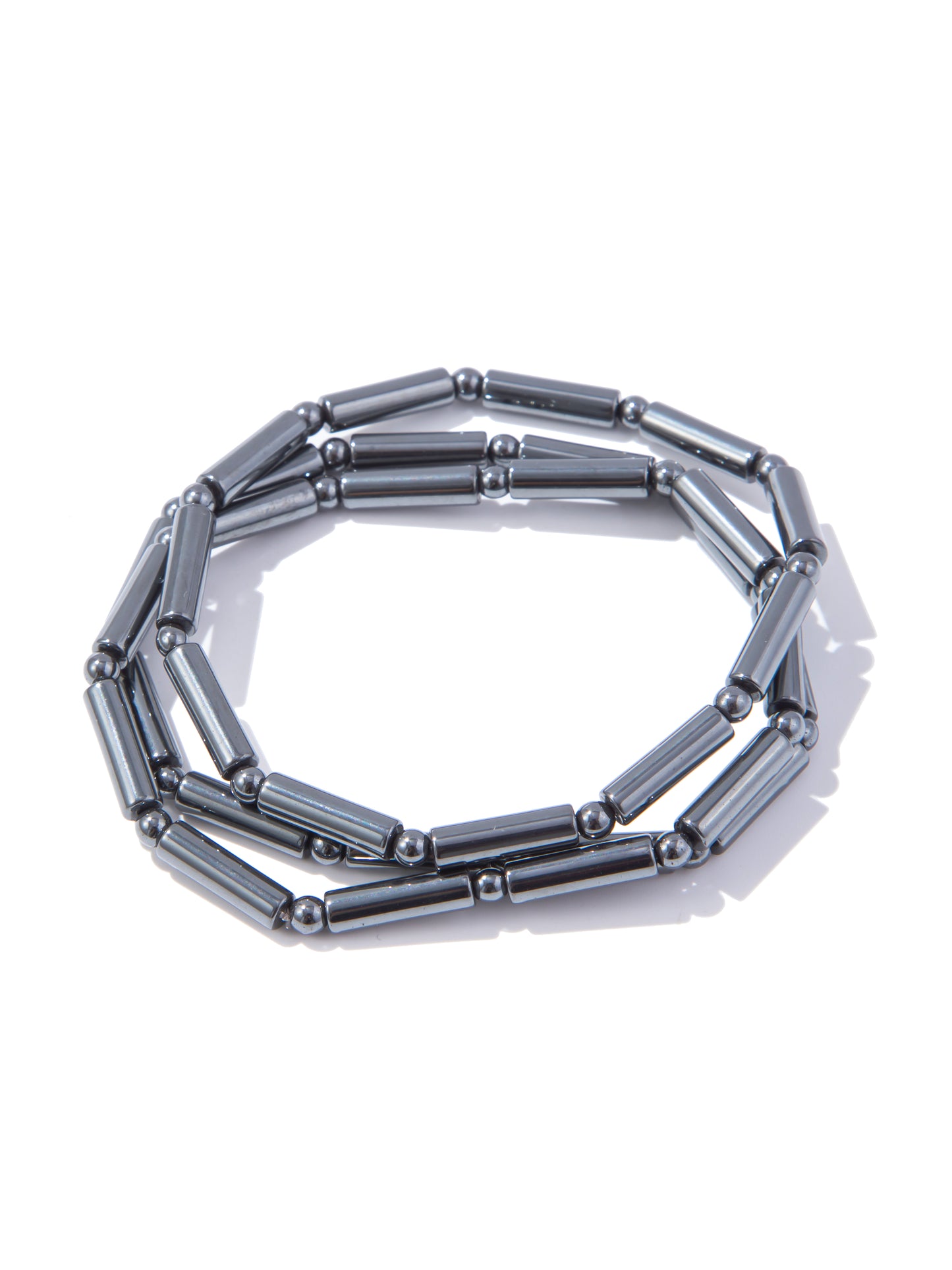 Lilia Bracelet Set - Gunmetal