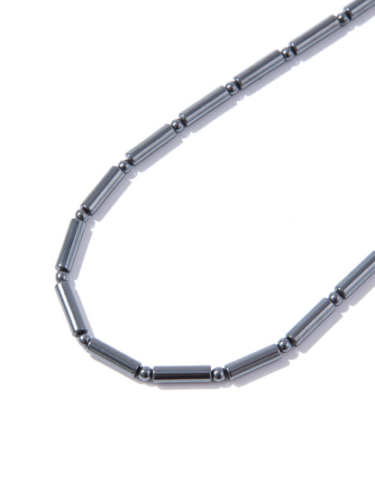 Lilia Necklace - Gunmetal