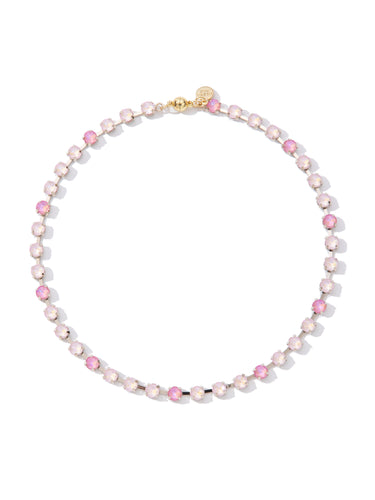 Liora Necklace - Linen Pinky Promise