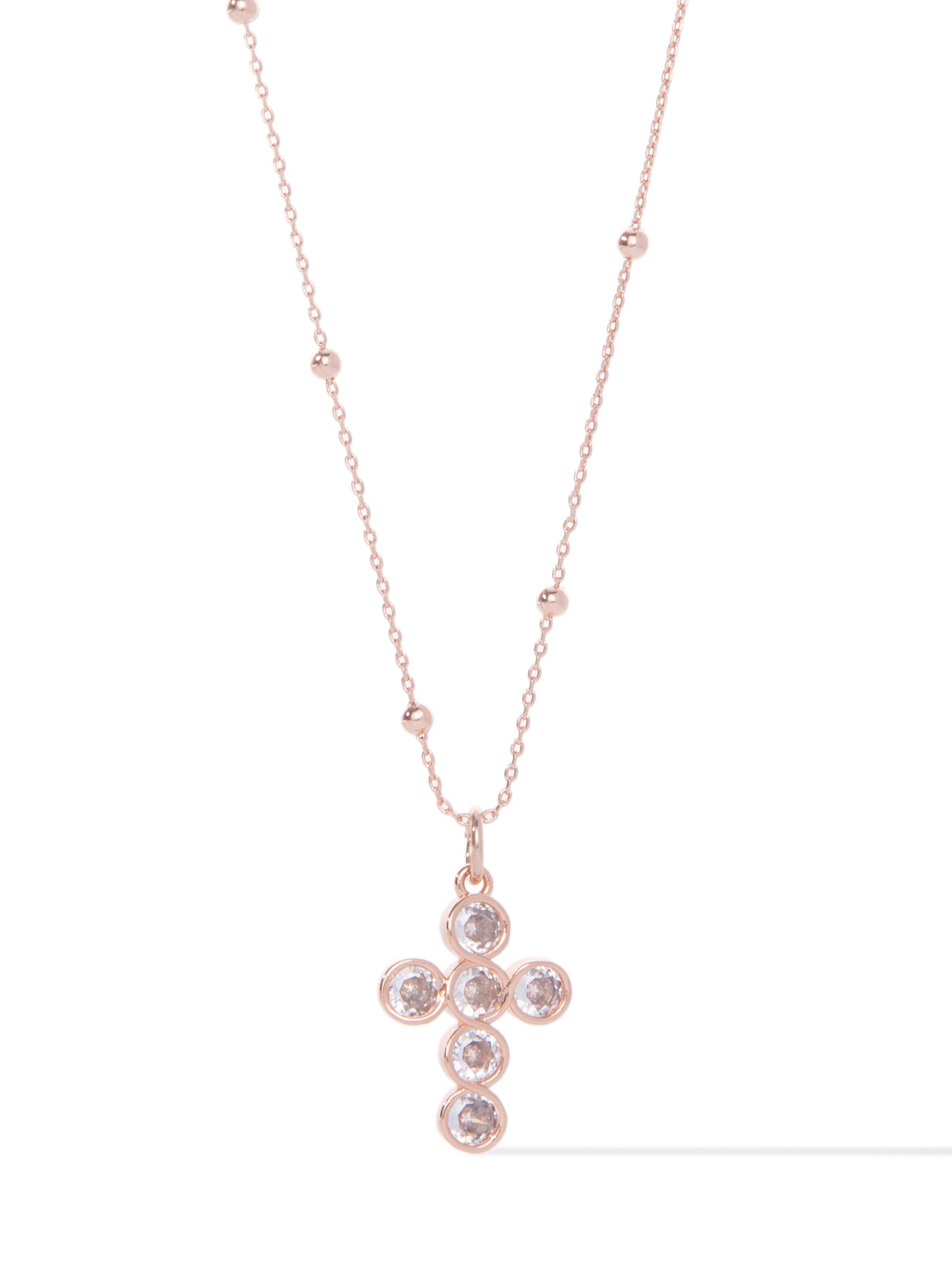Little Blessings Necklace - Toffee Rose