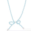 Little Bow Necklace - Sky
