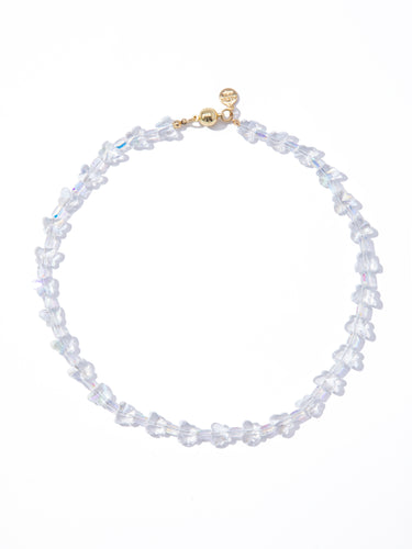 Little Butterfly Necklace - Snow Glow