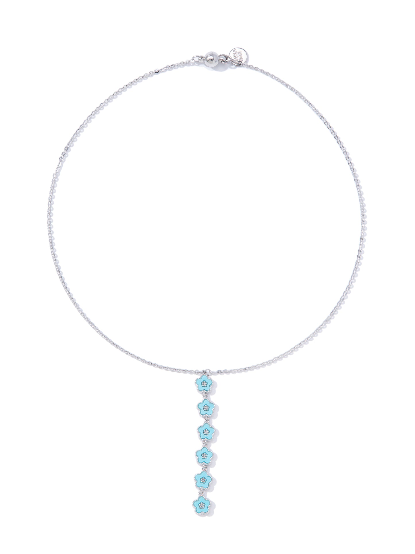 Little Flowers Necklace - Turquoise