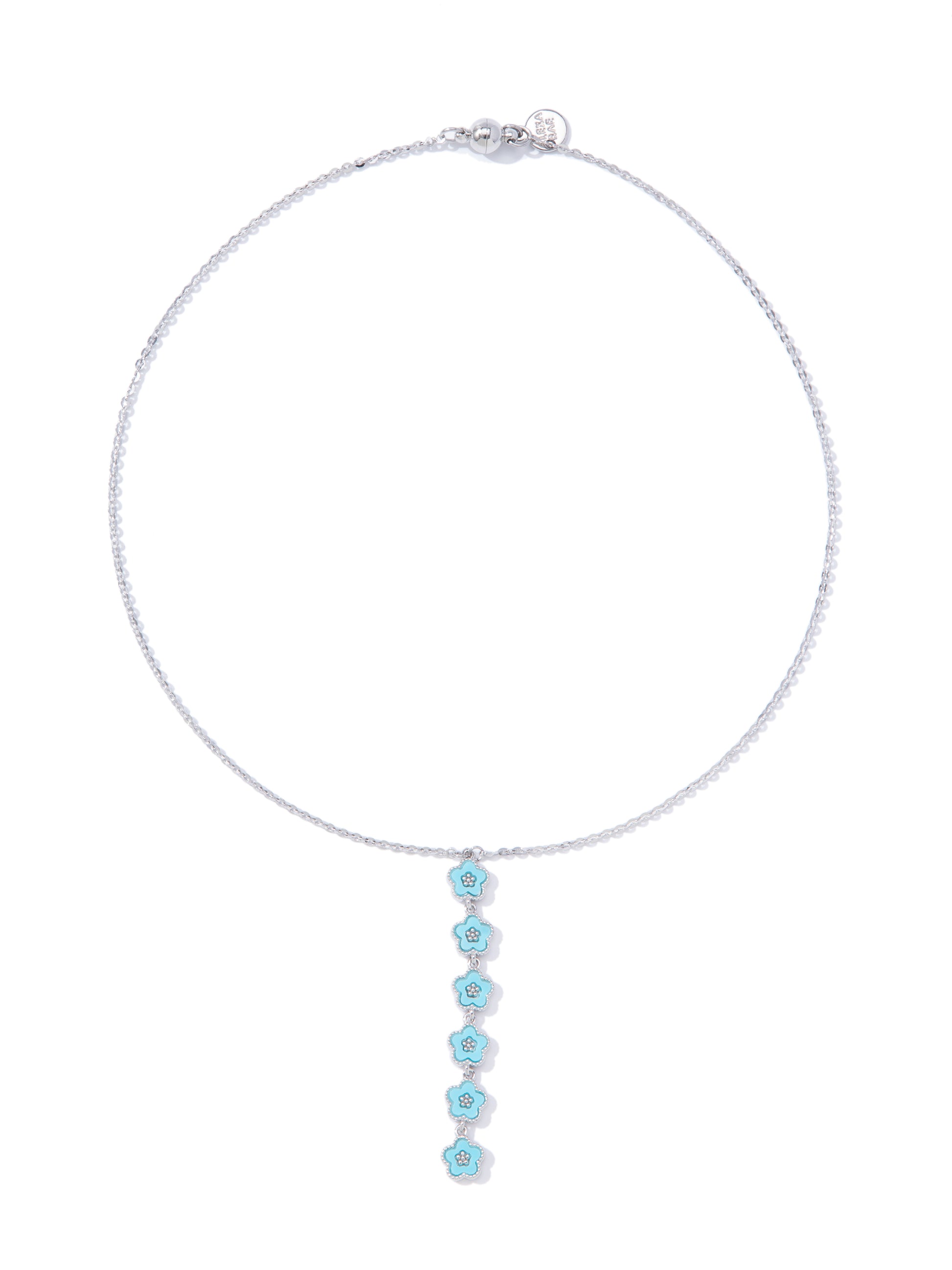 Little Flowers Necklace - Turquoise